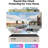 8CH DVR Security Camera System, 4 x 2MP Wired Outdoor Security Cameras, Motion Sensor, Remote View