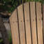 Tabourets de bar d'extérieur en bois d'acacia Adirondack, ensemble de 2-648814571-648814569