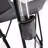 Outdoor Lawn Chair, Heavy Duty Supports 250Lbs, Portable Collapsible With Cup Holder, Grey-1615723997