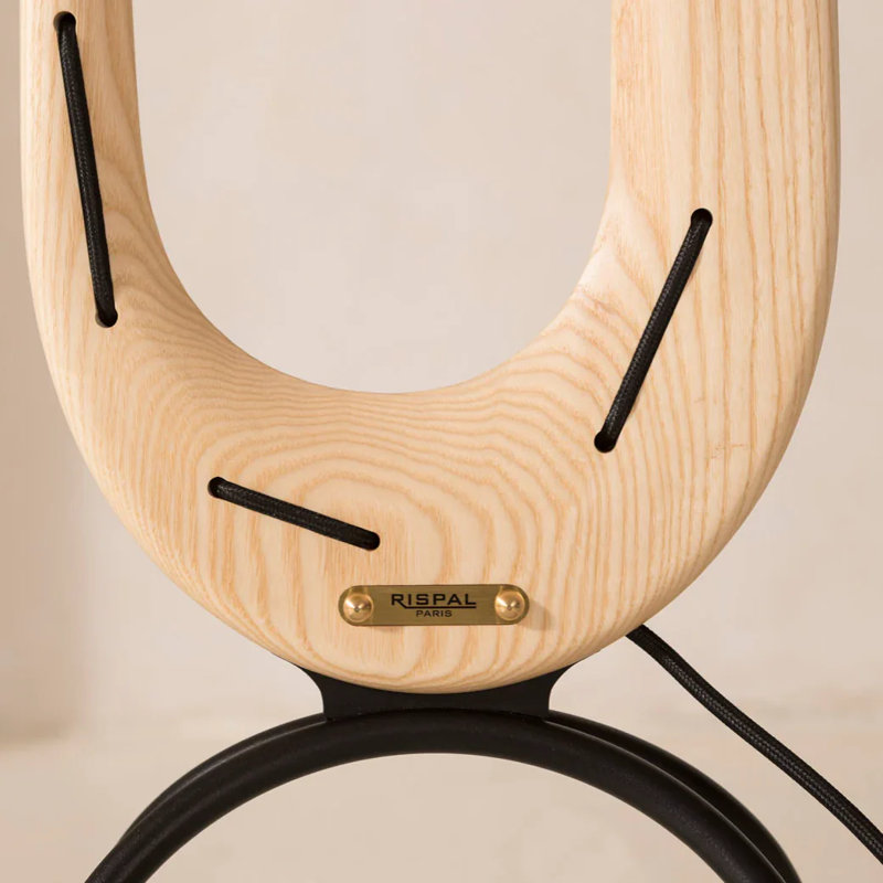 Giraffe Floor Lamp, Natural Ash