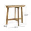 Table bistro pliante d'extérieur en bois d'acacia