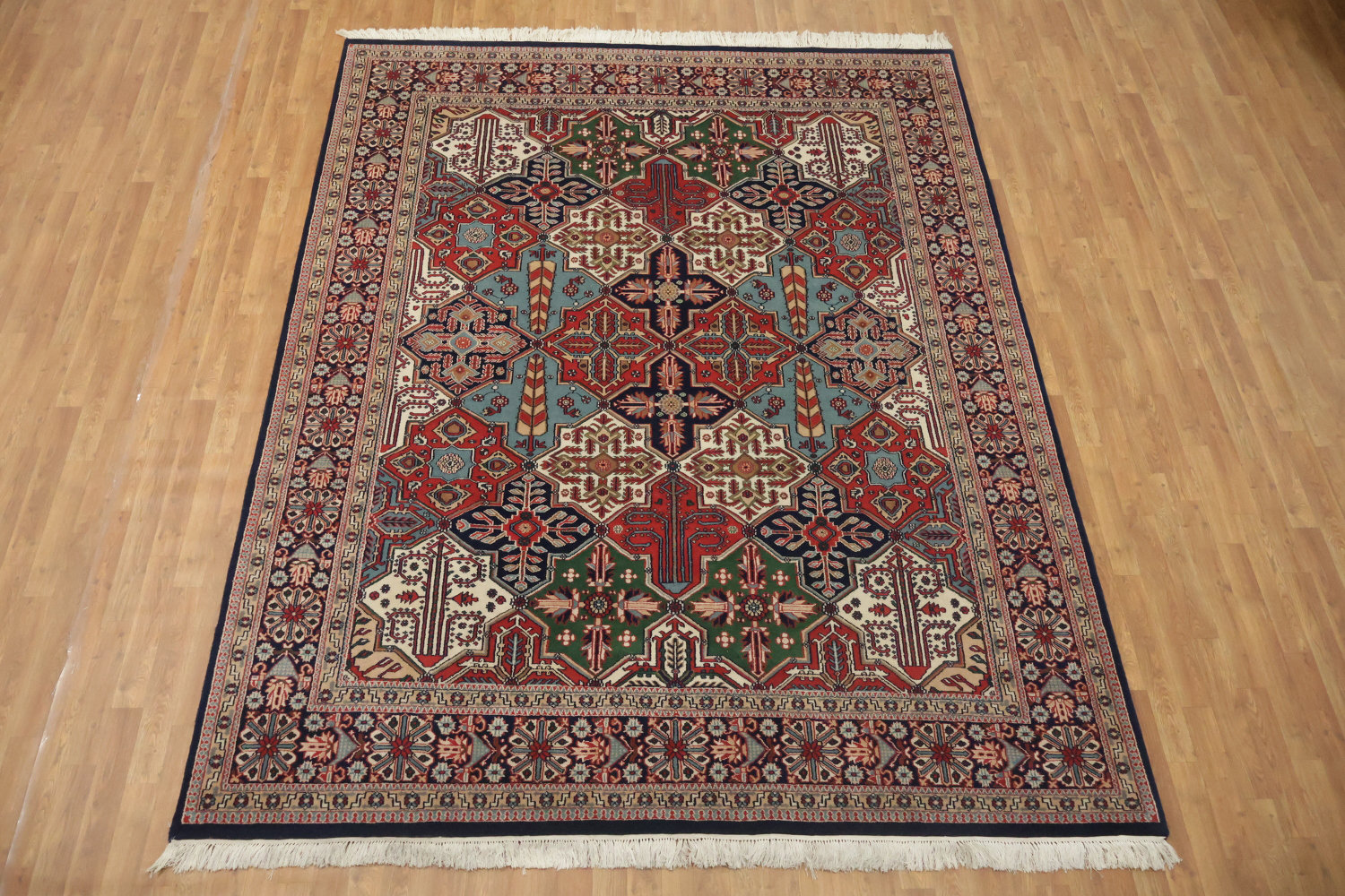 Astoria Grand Oriental Geometric Pattern Traditional Area Rug 8x10 ...