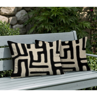 Tiwa 2 Sets Indoor/Outdoor Reversible Pillow