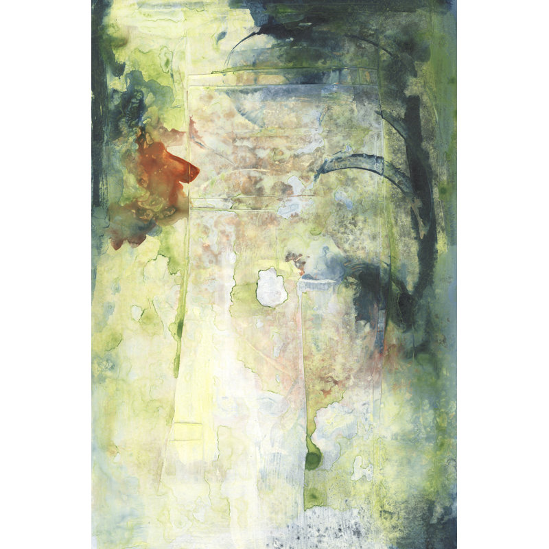Nature's Elements II par Joyce Combs - peinture sur toile tendue, H 36 po x l 24 po x P 1,25 po