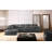 126" Wide Leather Match Sofa & Chaise-36705318-32041410