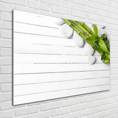 Bamboo - No Frame Print on Glass