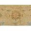 Tapis beige en laine noué à la main de conception unique 9 pi 1 po x 11 pi 11 po