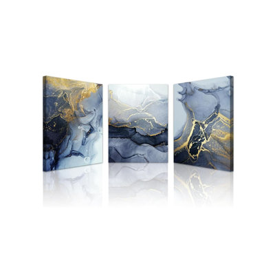 3 Piece Wrapped Canvas Wall Art