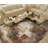 Zanyria Abstract Machine Woven Polypropylene/Jute Area Rug in Brown/Beige-1970141425