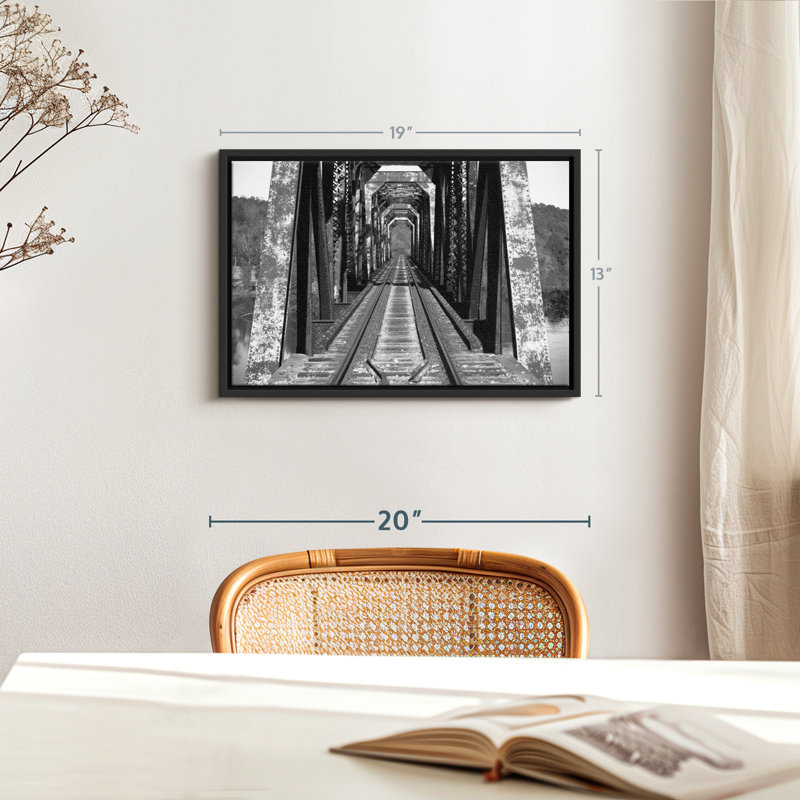 Architecture «Vieux pont», H 13 po x l 19 po