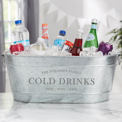 Metal Beverage Tub