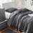 Dark Sky Reserve Linen Duvet Cover-88710483-88710480
