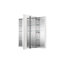 Armoire à pharmacie murale encastrée ou en saillie en aluminium de 91,4 cm x 91,4 cm (36 po x 36 po) avec étagères en verre réglables-1152726670