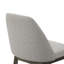 Chaise d'appoint rembourrée Levins