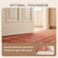 Tapis Redmond moderne à motifs mosaïques abstraites, orange, rouge et crème, lavable à la machine, antidérapant, à poils courts, pour l'intérieur et l'extérieur, adapté aux animaux domestiques, idéal pour le salon, la chambre, la salle à manger, l'entrée, le couloir ou le bureau.-2013860647