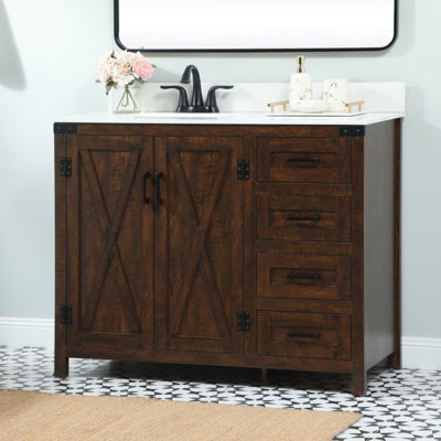Ensemble de meuble-lavabo simple 42 po Slayton