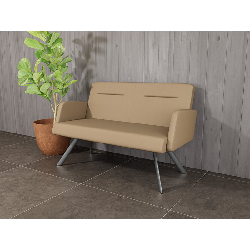 Willow Loveseat, Charcoal, Patriot Plus Taupe, Yes