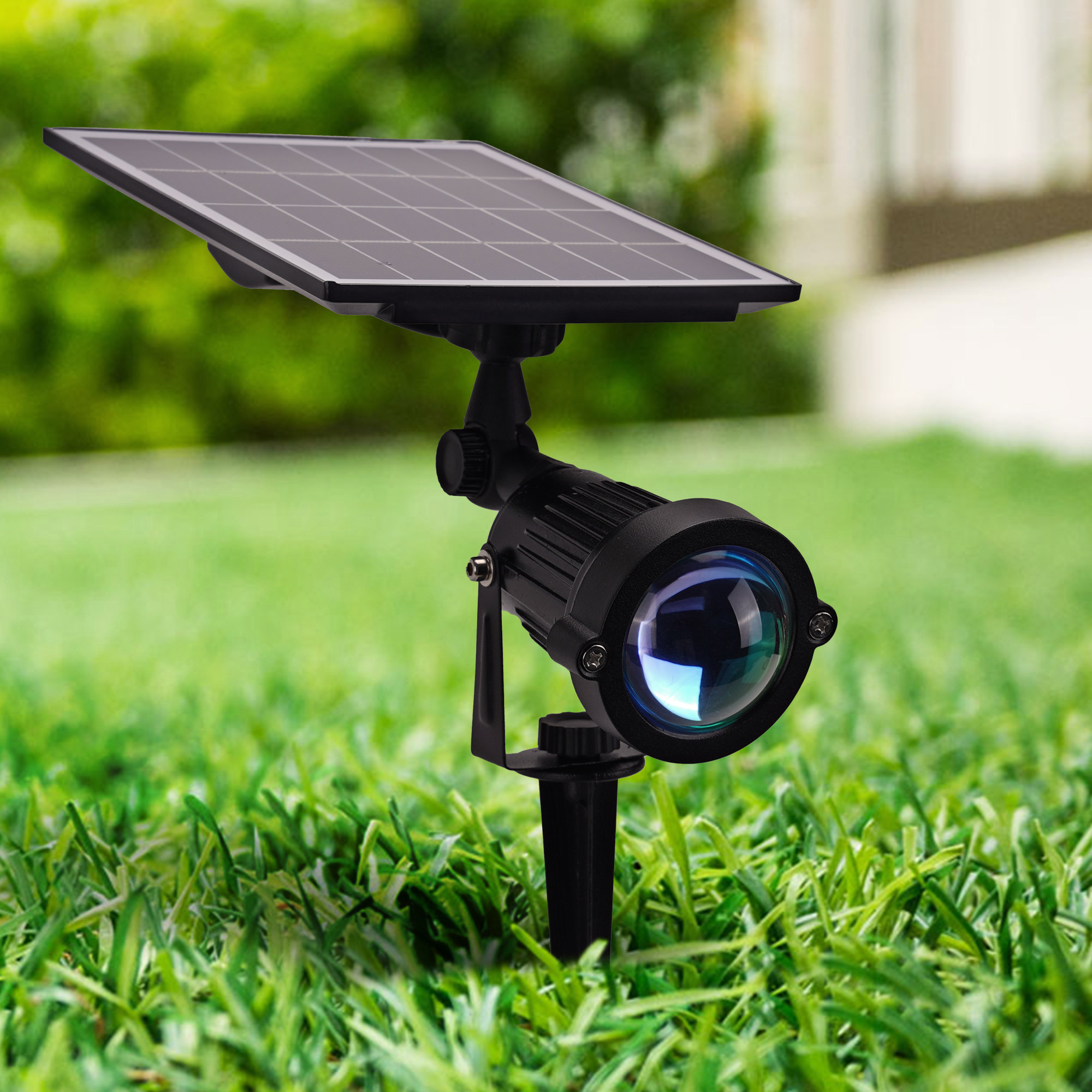 Westinghouse Solar Lighting Black Low Voltage Solar Powered Integrated LED  Spot Light & Reviews