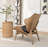 Berkie Faux Leather Wingback Chair