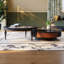 Ensemble de tables basses rondes French French