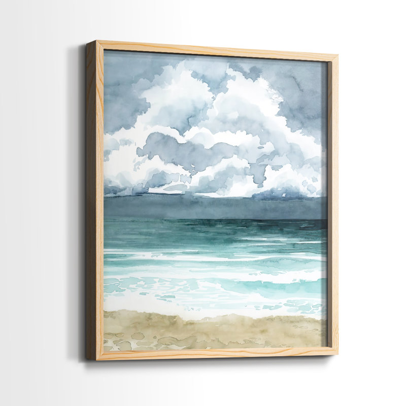 Impression encadrée South Beach Storm II - bois massif