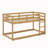 Floor Bunk Bed With Ladder-1109979435