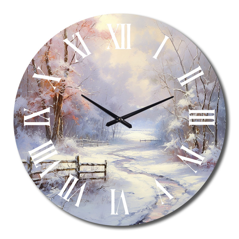 Horloge murale Winter, Grand