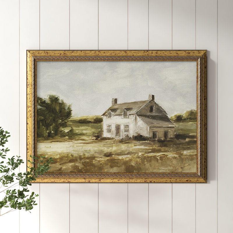 Country Harvest II - peinture sur toile encadrée, H 36 po x l 24 po