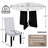 5-Piece Round Dining Table set-384861010-384861009-400858445