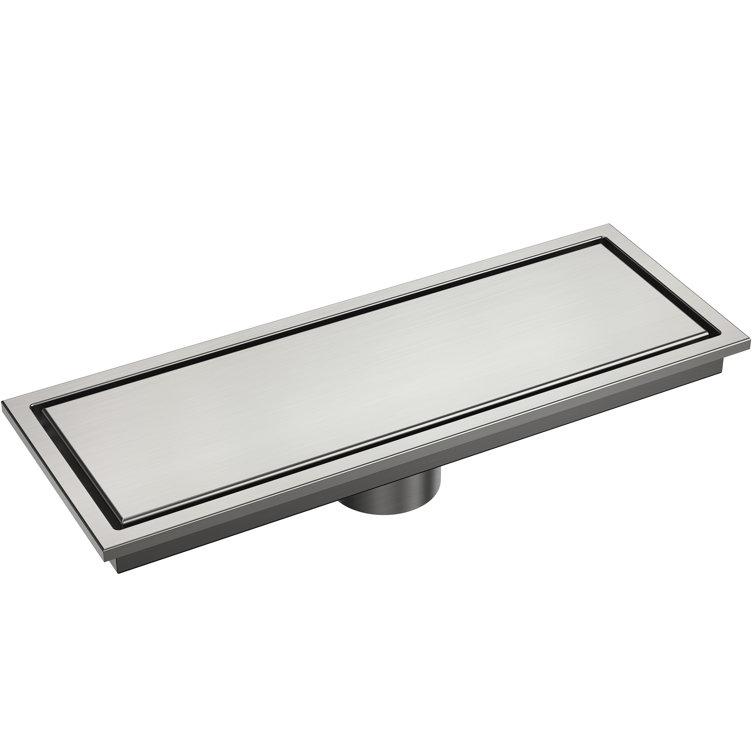 4.33" Linear Grid Shower Drain