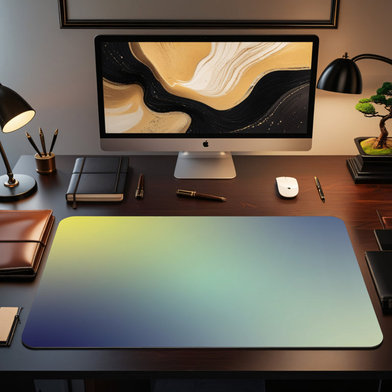 Polyester Desk Pad, 23.6x13.8