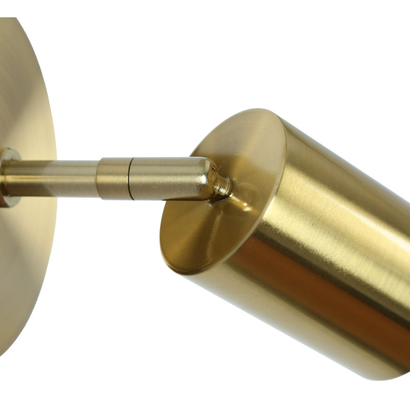 Lakeeta Wrought Iron Wall Sconce, Brass