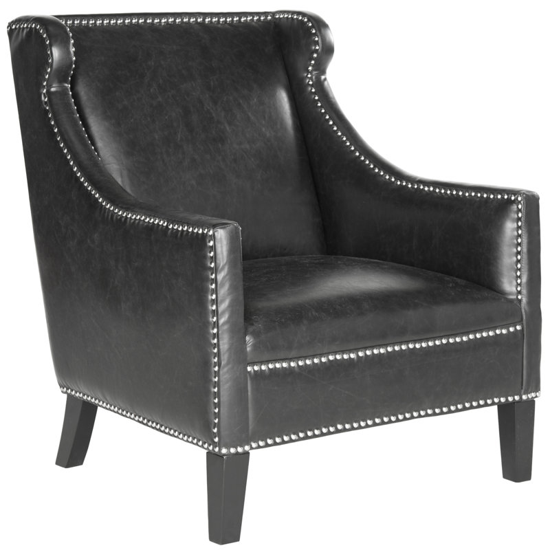 Faux Leather Armchair