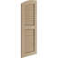 Timberthane Two Equal Louvre w/Elliptical Top Shutters-64372263-64372265-64372258
