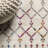 Kateshia Moroccan HYPE Boho Vintage Diamond Ivory/Multi Rug-226727327