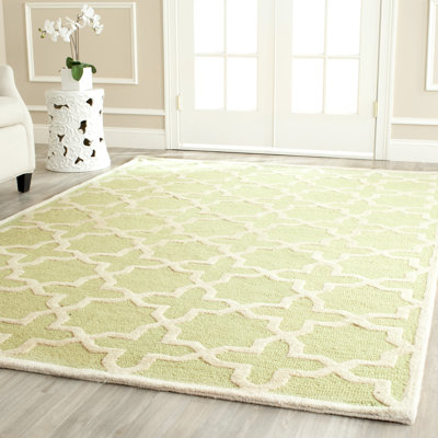 Tapis en laine touffeté à la main Cannen