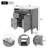 30 Inch Modern Bathroom Vanity With Top Sink, Ample Storage, And Stylish Design For Efficient Organization-136860727