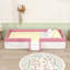 Upholstered Daybed Frame With Fence-971552513