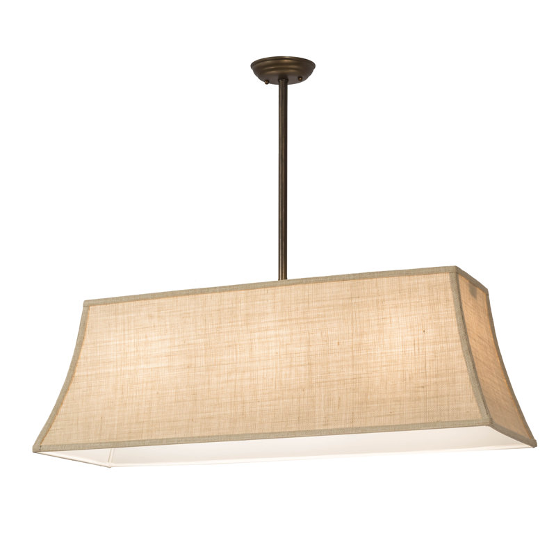 Luminaire suspendu géométrique pour table de billard 3 lumières Nadine