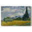 Un champ de blé avec des cyprès-Vincent van Gogh-Toile tendue avec châssis-1889-612370713