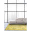 Tapis transitionnel de couleur vert clair / jaune clair 5 pi 10 po x 9 pi 7 po