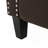Classic Coffee Fabric Push Back Chair-125915706
