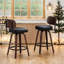 Ensemble de 2 tabourets de bar pivotants Afor-992200214