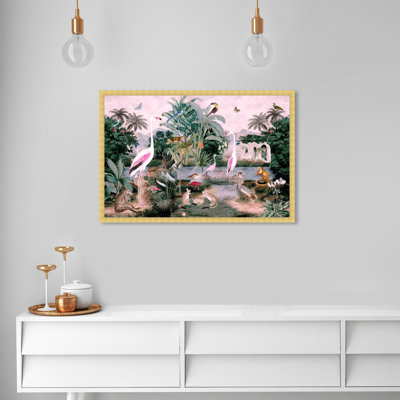 Animaux, The One Place Day Birds par Oliver Gal - peinture sur toile