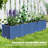 Raised Garden Bed, Indoor Outdoor Plastic Planter Box with Drainage Holes for Vegetables, Herbs, Flowers & Succulents,-1683910942-1683910941