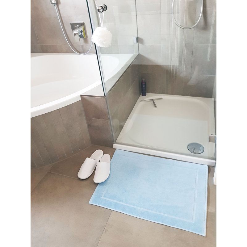 Bath Rug, Light Blue