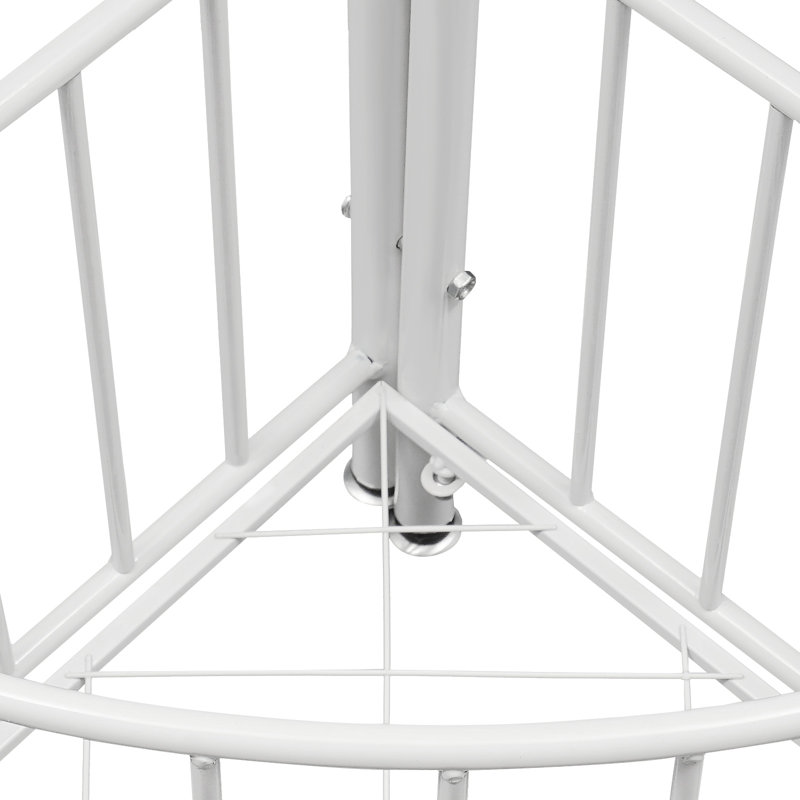 Kamare Freestanding 6 - Hook Coat Rack, White