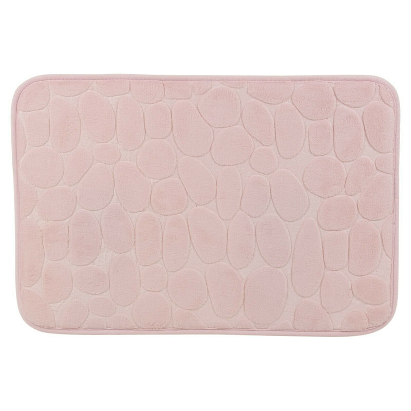 Non-Slip Bath Rug, Pink