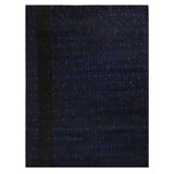 Rug & Kilim’S Scandinavian-Inspired Geometric Black And Blue Wool Rug