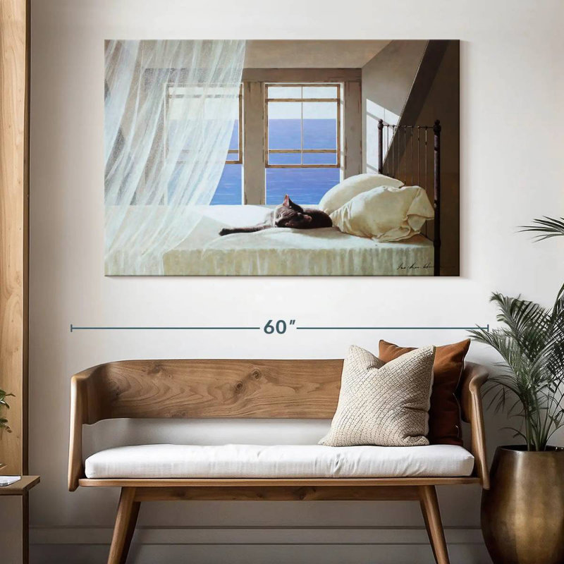 Brampt Nap Time, 34" H x 51" W
